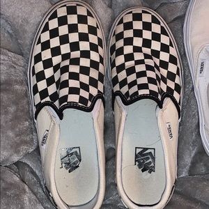 they are worn but look brand new besides inside